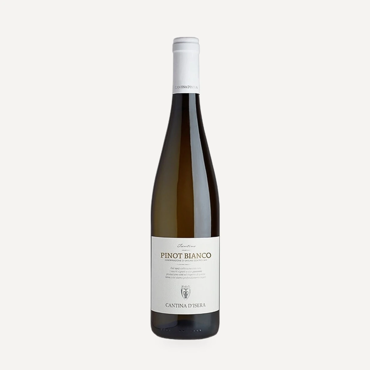Pinot Bianco Trentino DOC wine — Cantina d’Isera winery — Dionysus