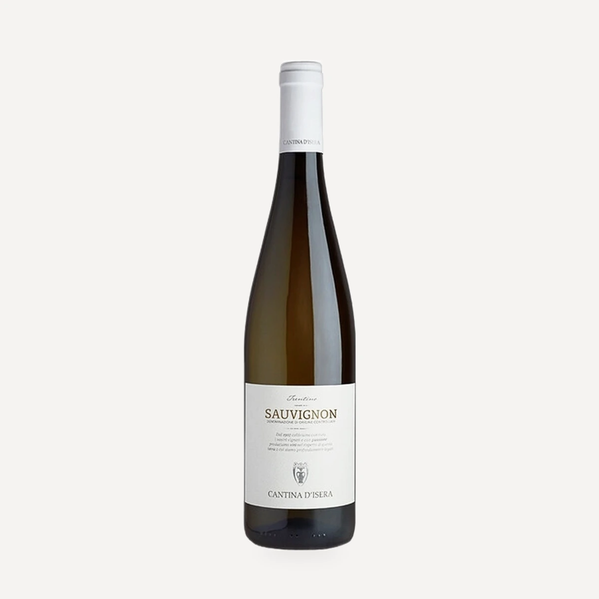 Sauvignon Trentino DOC wine — Cantina d’Isera winery — Dionysus