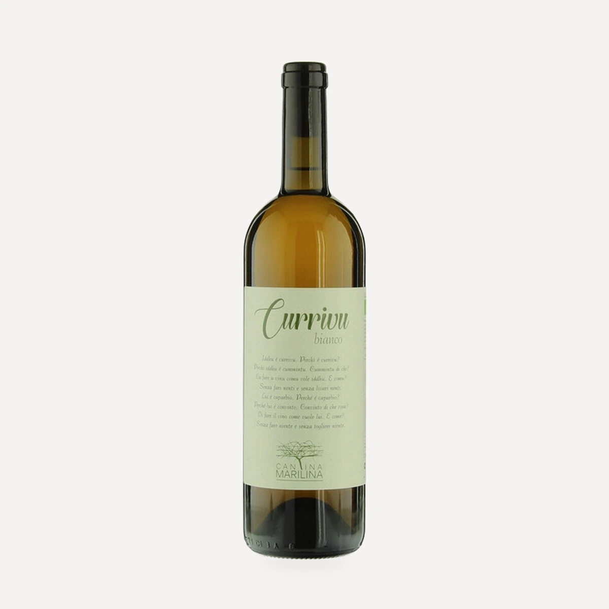 Currivu Bianco Terre Siciliane IGP wine — Cantina Marilina winery — Dionysus