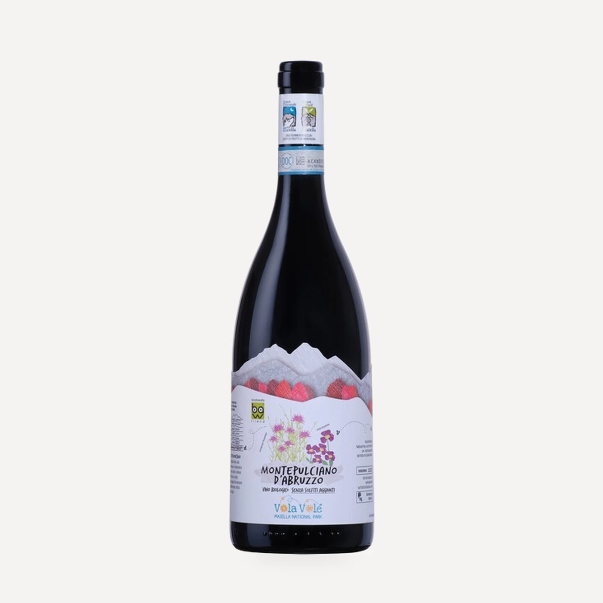 Vola Vole Maiella National Park Montepulciano d'Abruzzo DOP wine — Cantina Orsogna winery — Dionysus