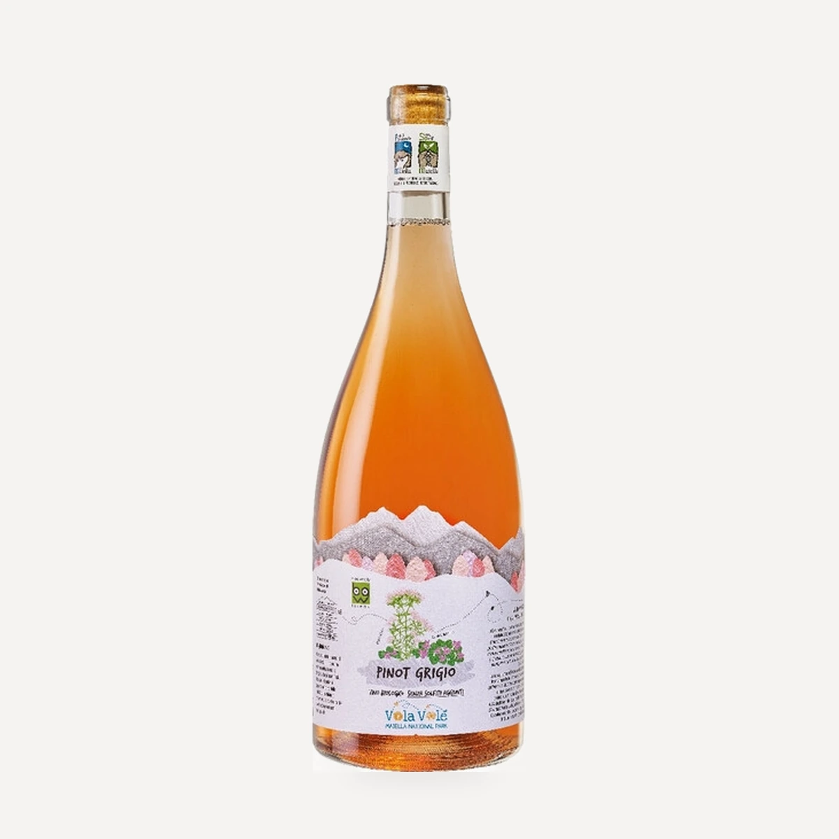 Vola Vole Maiella National Park Pinot Grigio Terre di Chieti IGP wine — Cantina Orsogna winery — Dionysus
