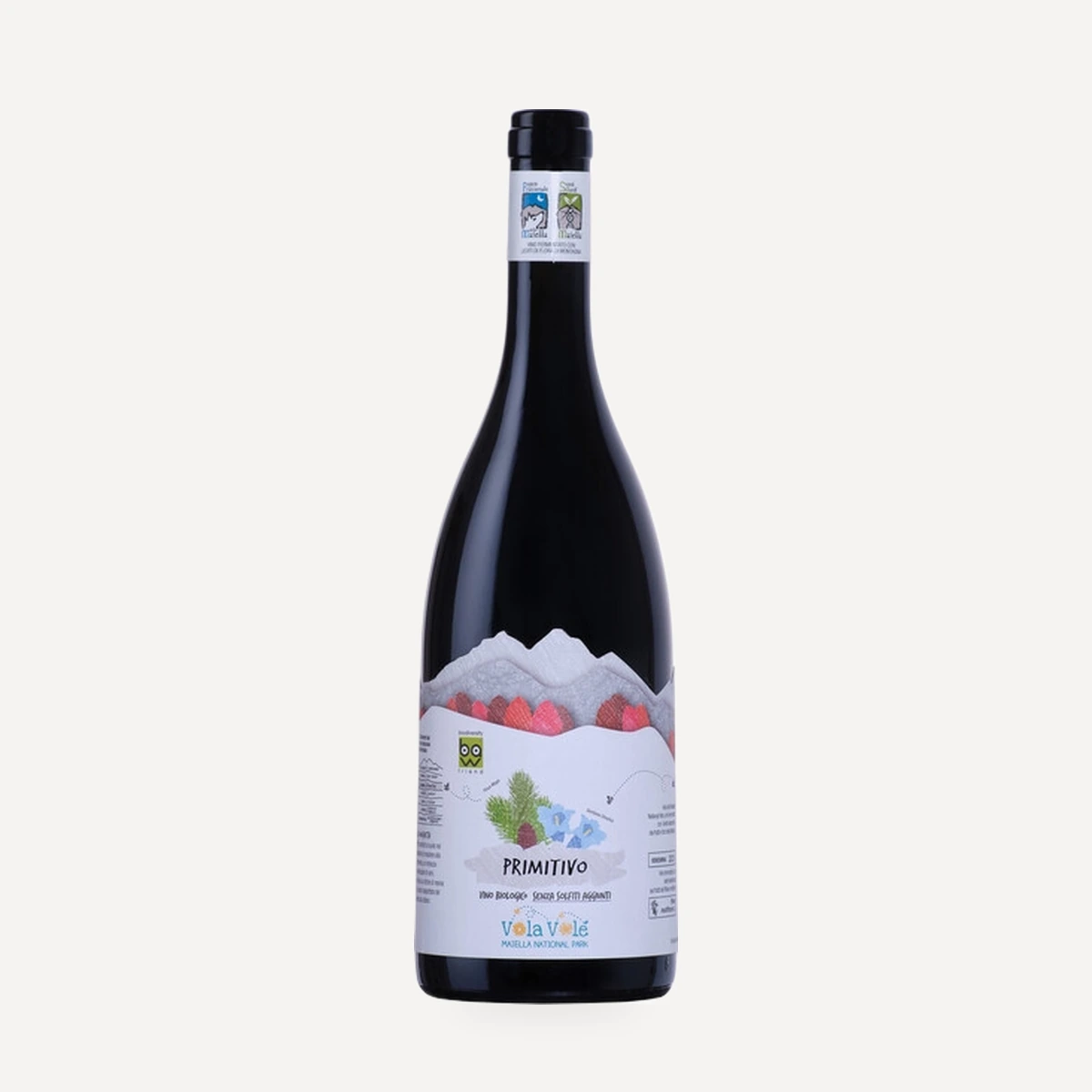 Vola Vole Maiella National Park Primitivo Terre di Chieti IGP wine — Cantina Orsogna winery — Dionysus