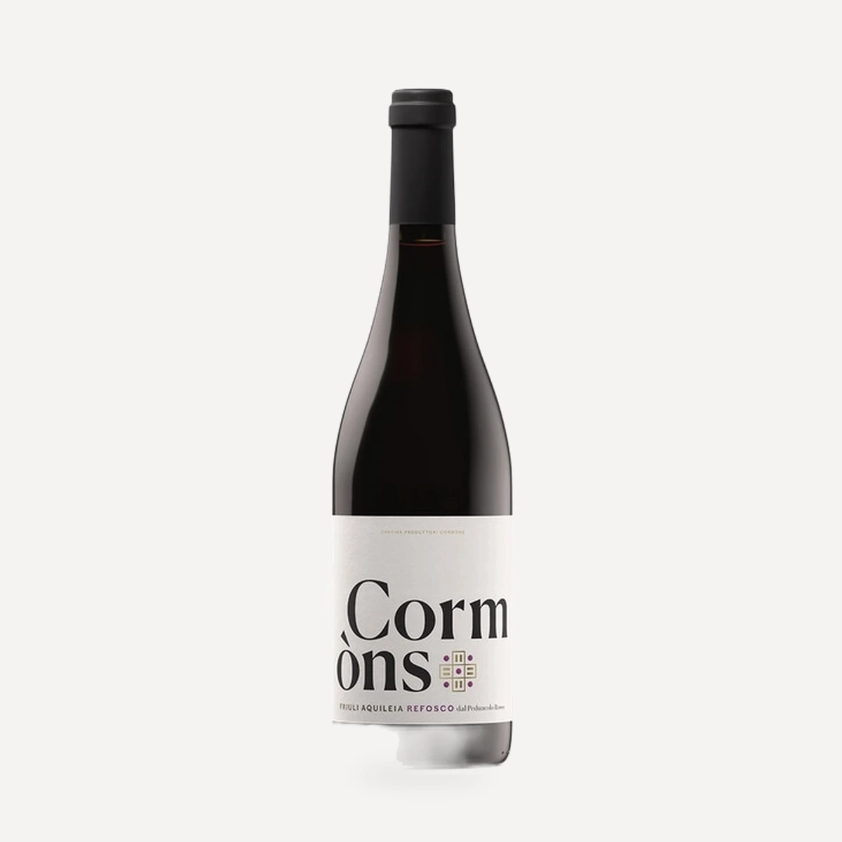 Refosco dal Peduncolo Rosso Friuli Aquileia DOC wine — Cantina Produttori Cormons winery — Dionysus