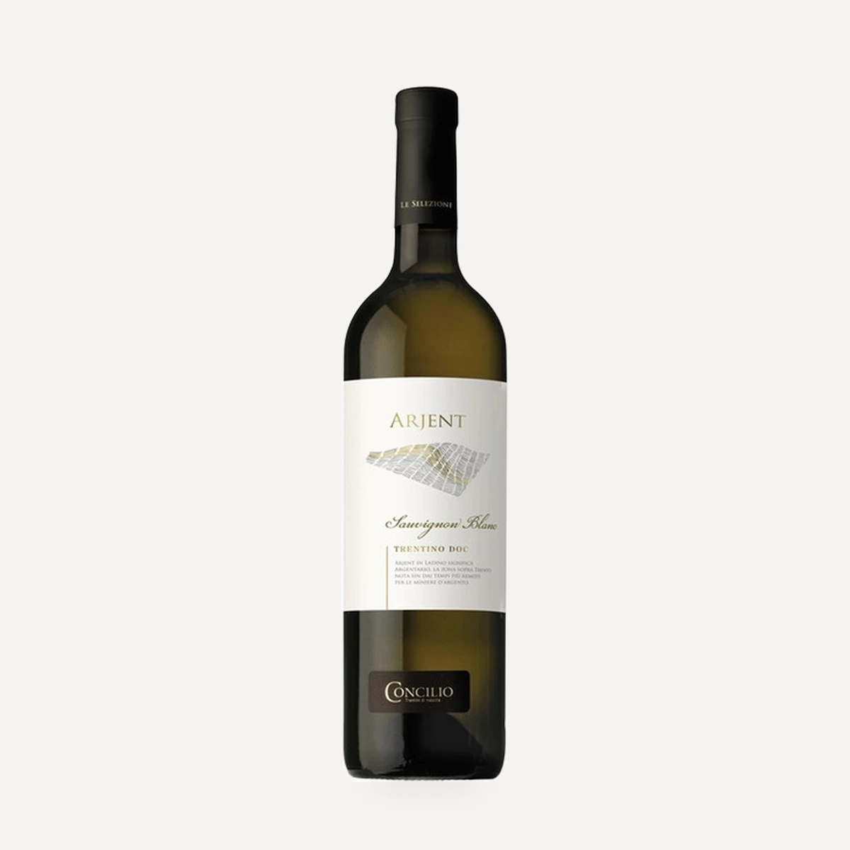 Arjent Sauvignon Blanc Trentino DOC wine — Cantina Sociale di Trento winery — Dionysus