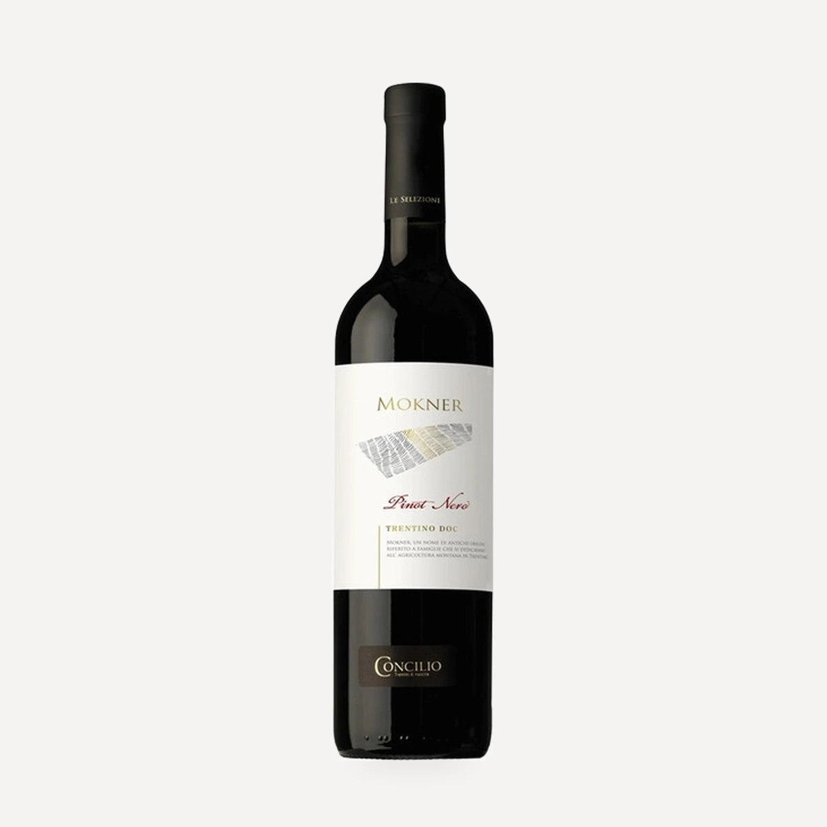 Mokner Pinot Nero Trentino DOC wine — Cantina Sociale di Trento winery — Dionysus