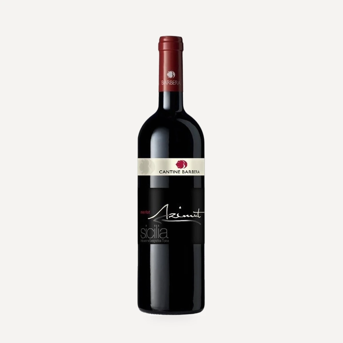 Azimut Merlot Menfi DOC wine — Cantine Barbera winery — Dionysus