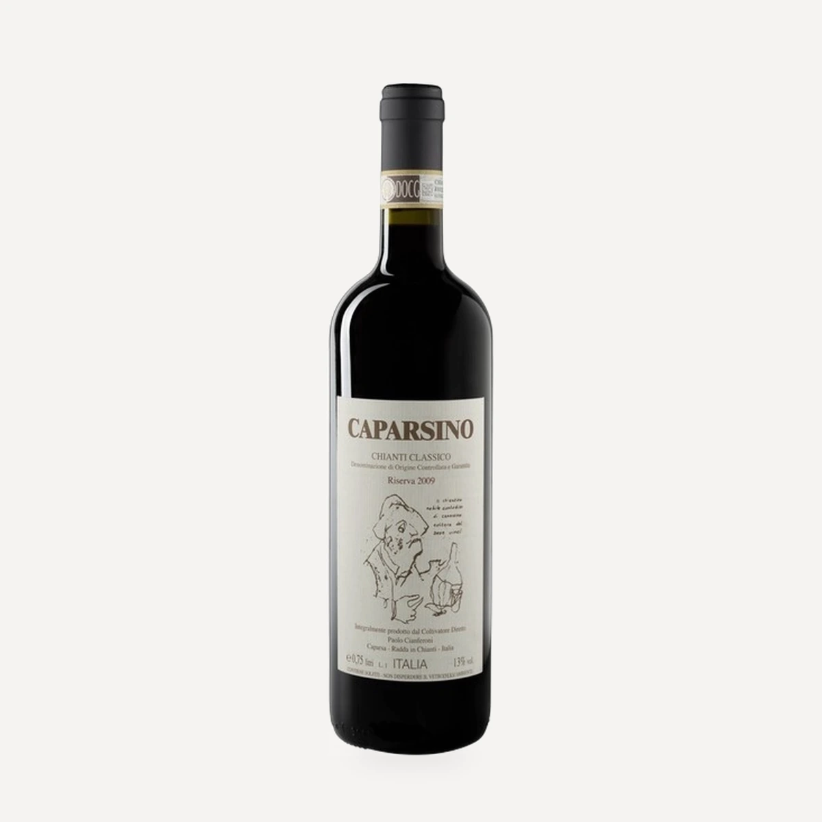 Chianti Classico Riserva Caparsino wine — Caparsa winery — Dionysus