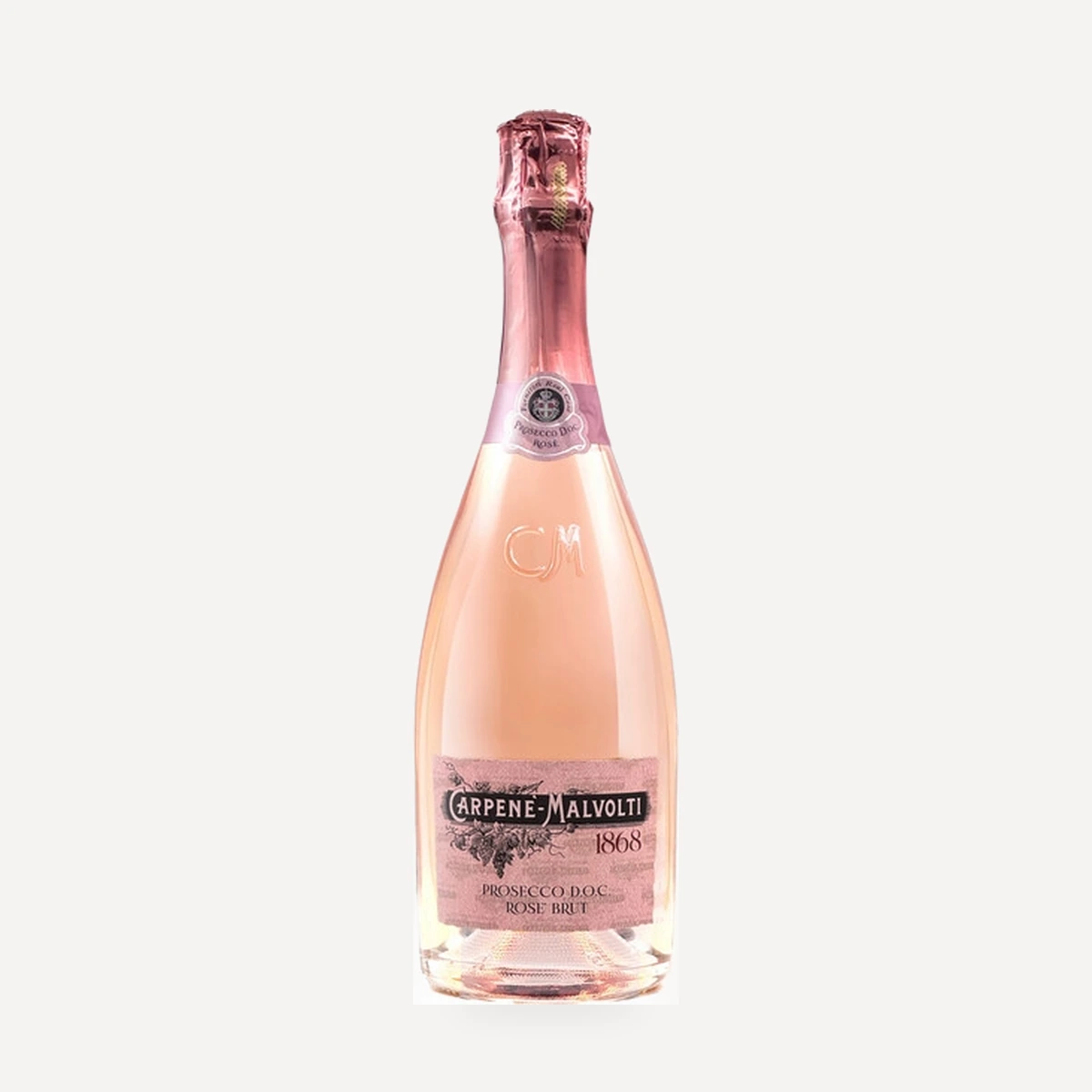 Rosé Prosecco Brut DOC wine — Carpene Malvolti winery — Dionysus