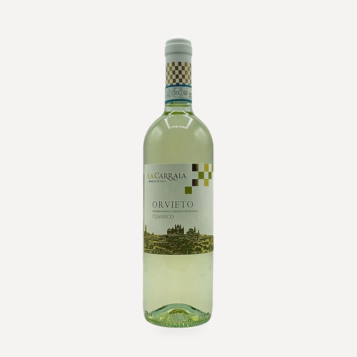 Orvieto Classico wine — Carraia winery — Dionysus