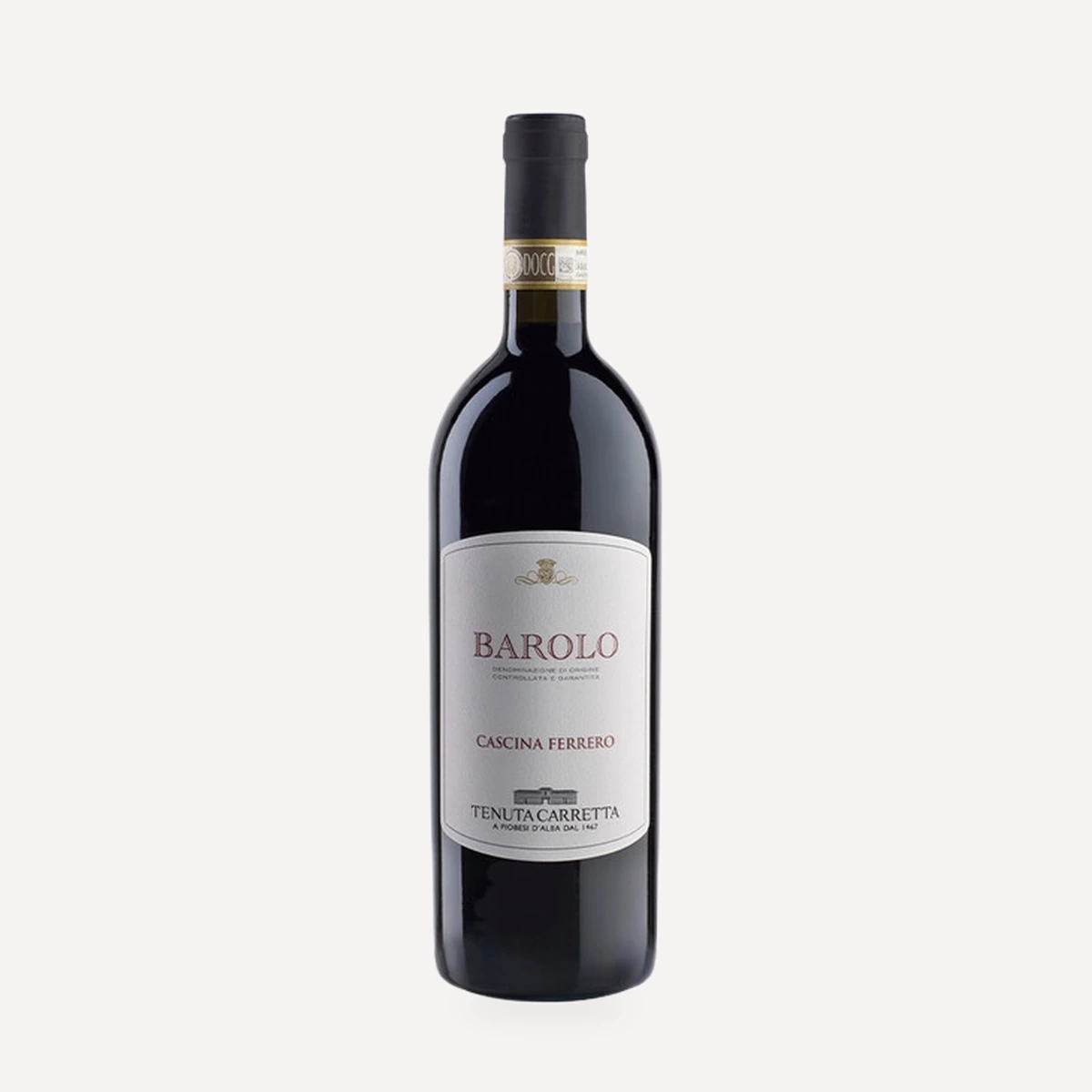 Cascina Ferrero Barolo DOCG wine — Carretta winery — Dionysus
