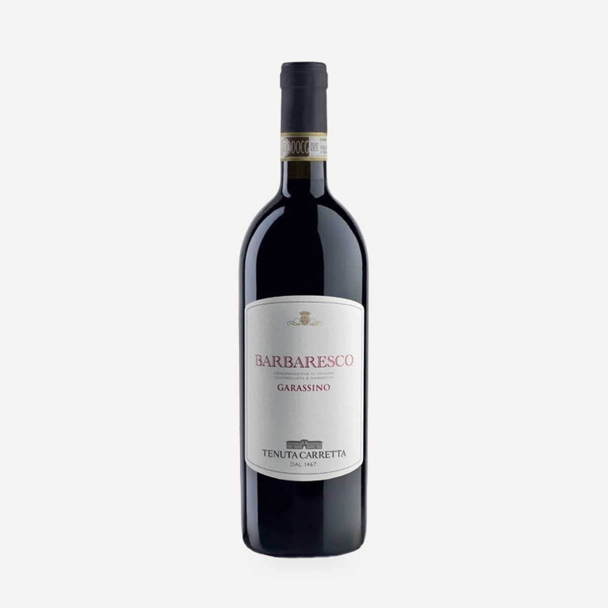 Garassino Barbaresco DOCG wine — Carretta winery — Dionysus