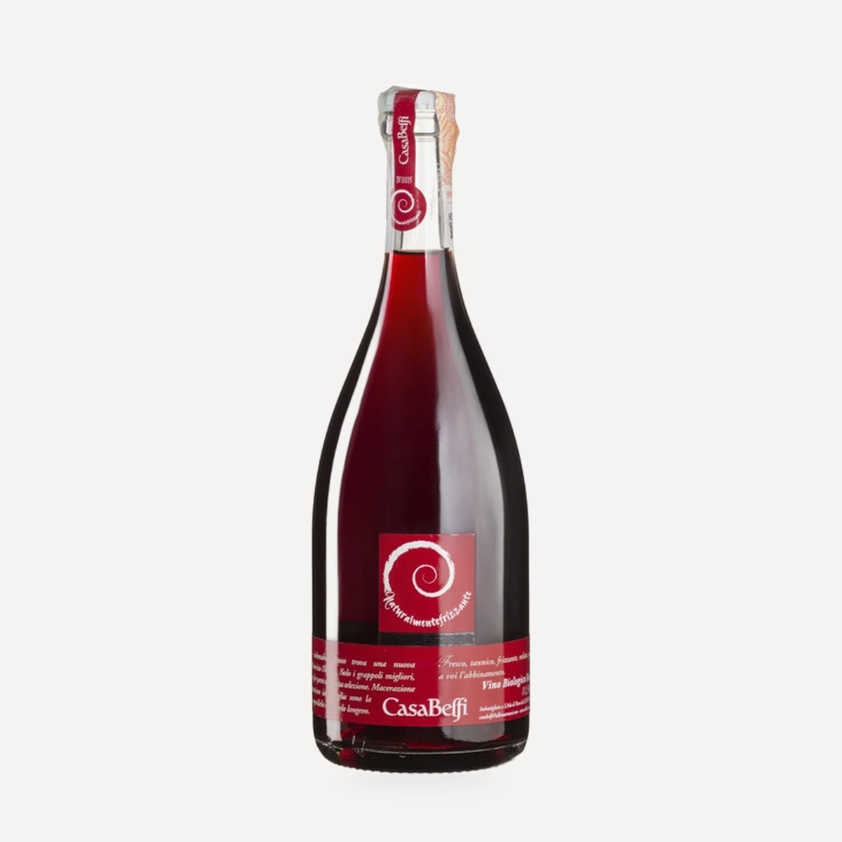 Casa Belfi Naturalmentefrizzante Rosso wine — Casa Belfi winery — Dionysus