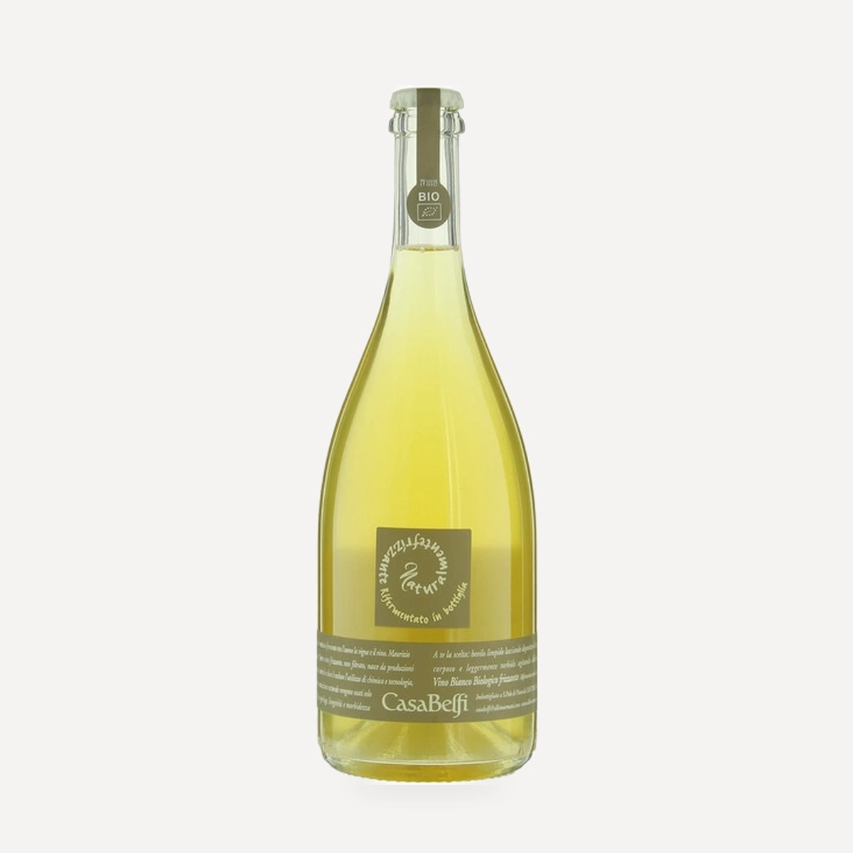 Naturalmente Frizzante wine — Casa Belfi winery — Dionysus