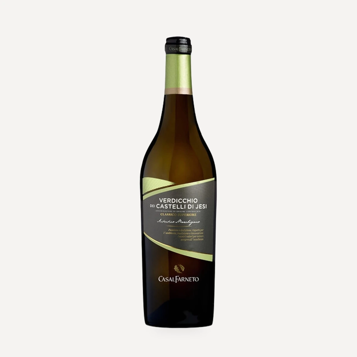 Verdicchio dei Castelli di Jesi Classico Superiore DOC wine — Casalfarneto winery — Dionysus