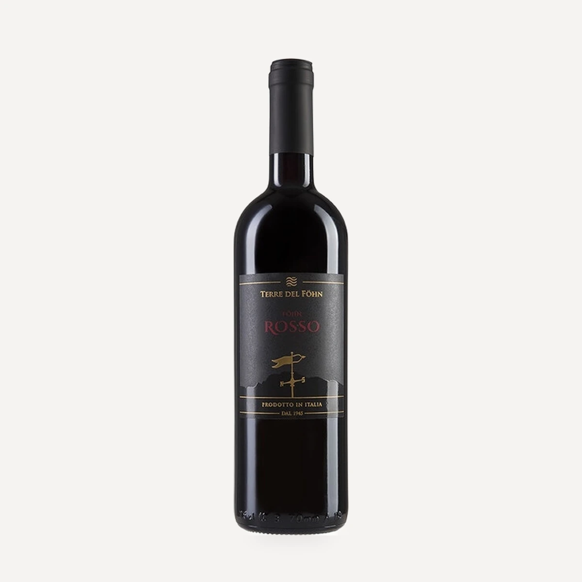 Terre del Fohn Rosso Trentino DOC wine — Casata Monfort winery — Dionysus