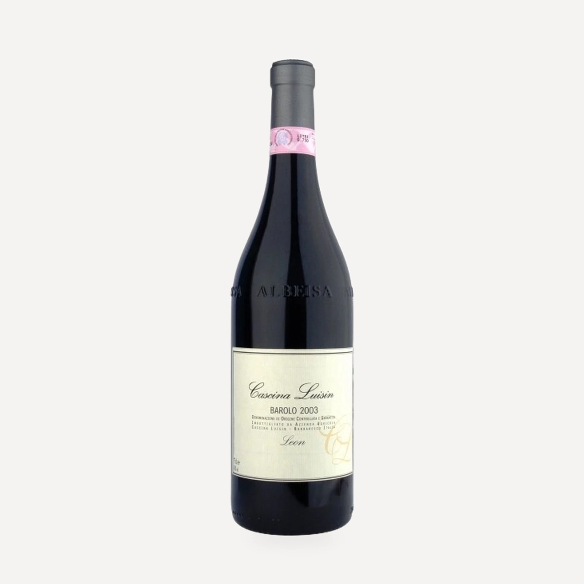 Leon wine — Cascina Luisin winery — Dionysus