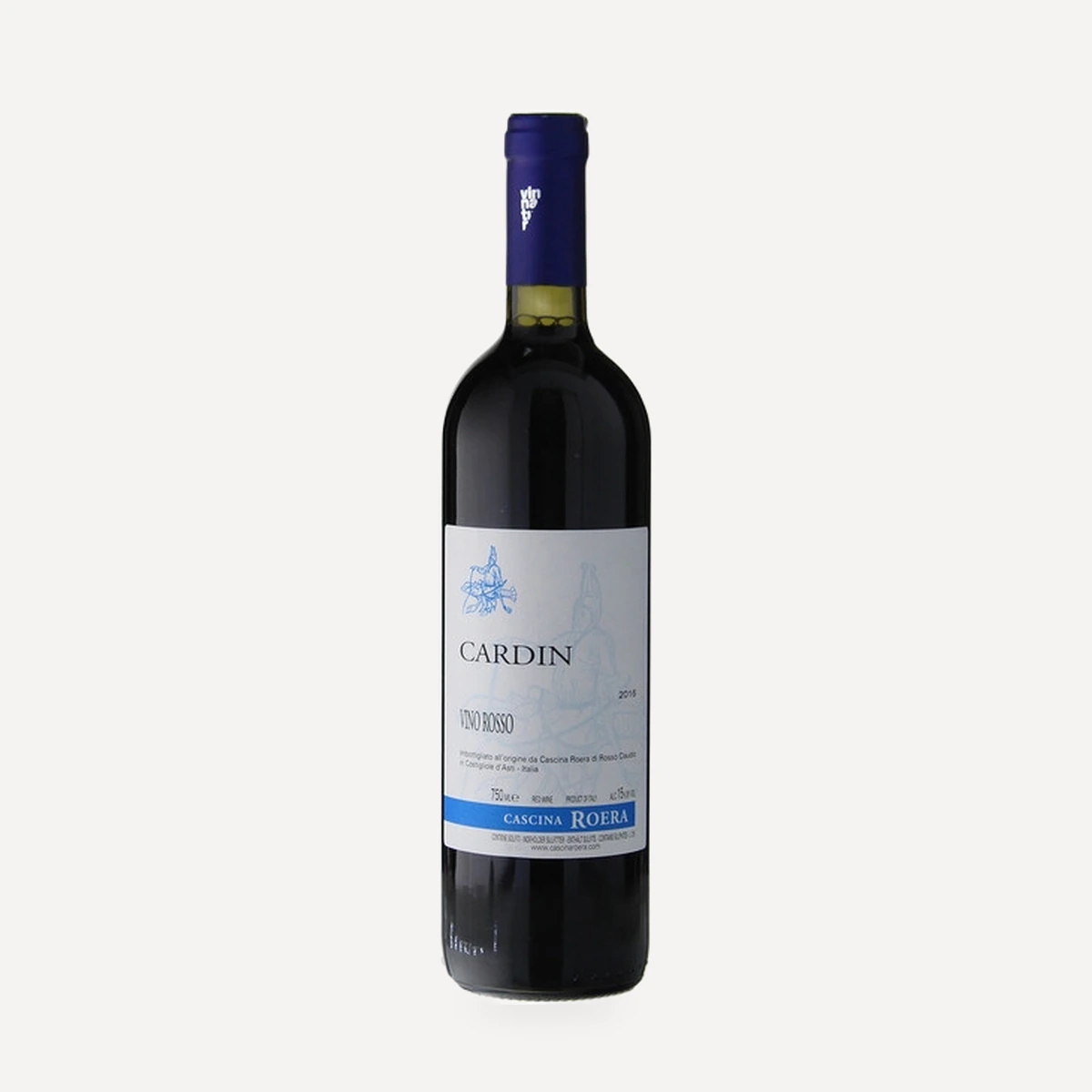 Cardin wine — Cascina Roera winery — Dionysus