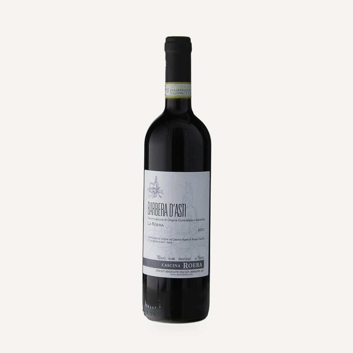La Roera Barbera d'Asti DOCG wine — Cascina Roera winery — Dionysus