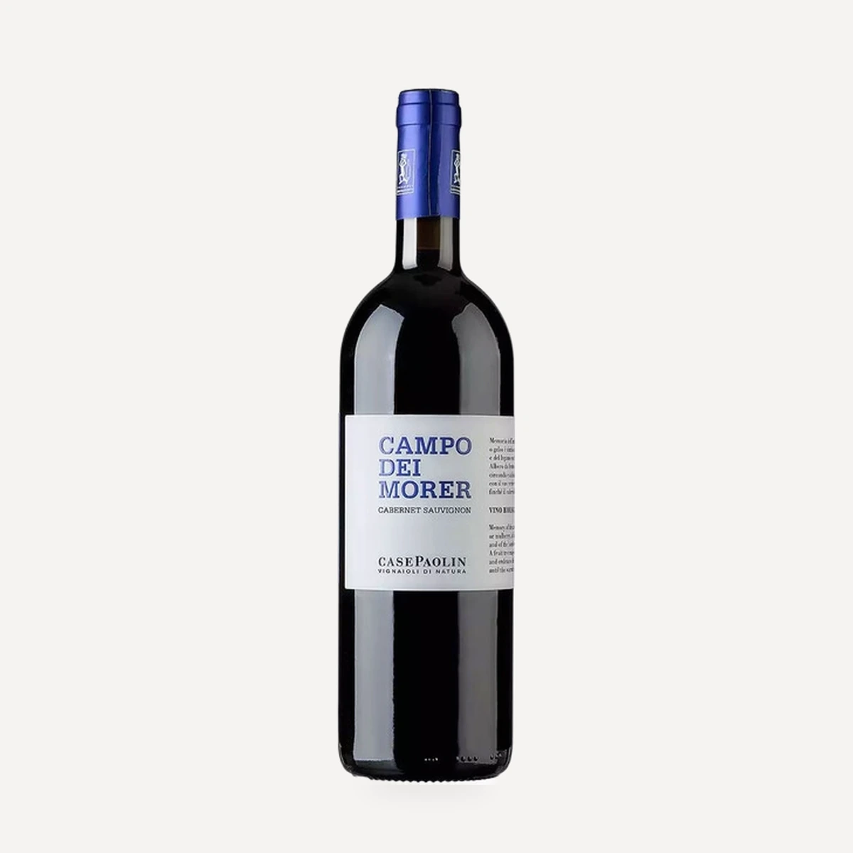 Campo dei Morer Cabernet Sauvignon Veneto IGT wine — Case Paolin winery — Dionysus