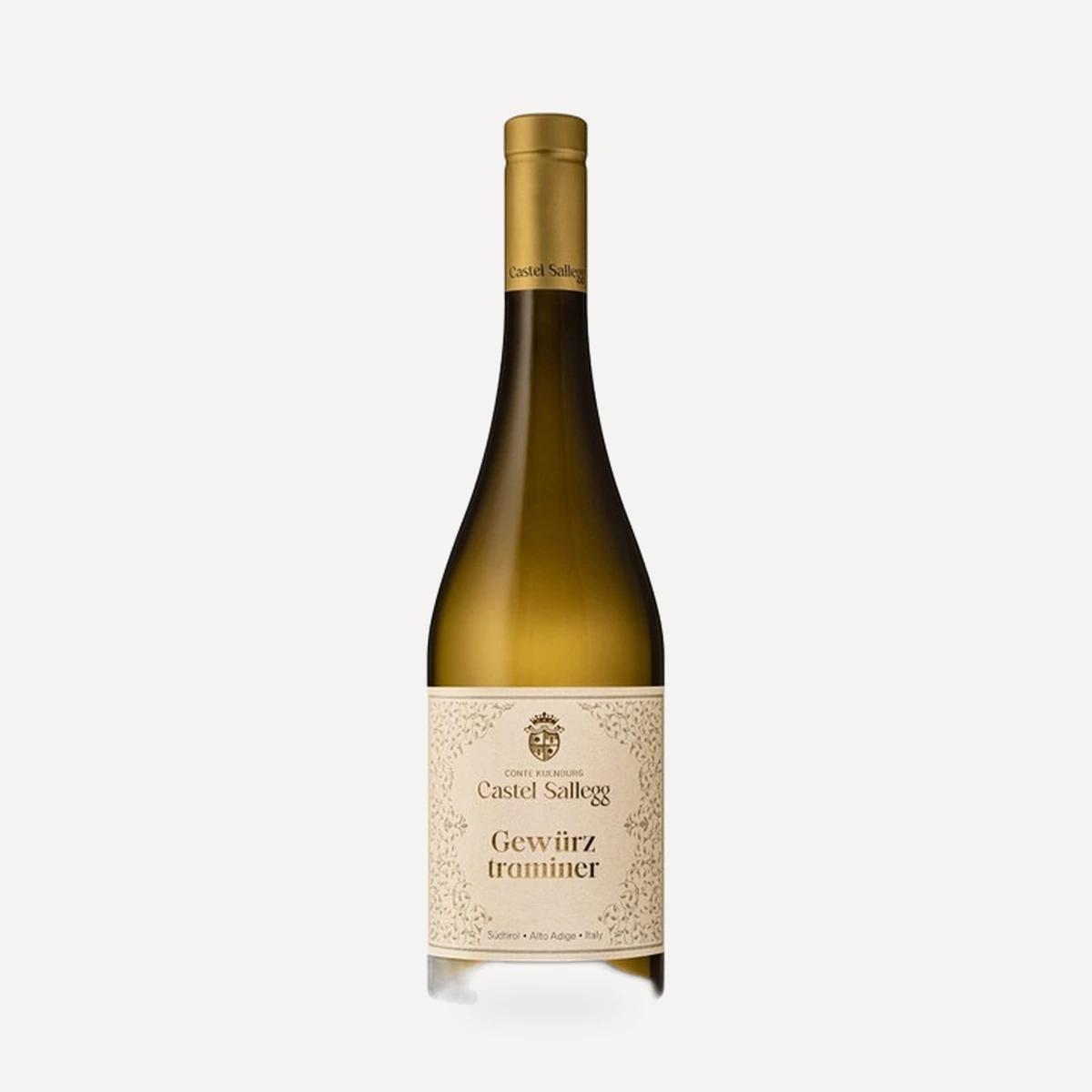 Gewurztraminer Alto Adige DOC wine — Castel Sallegg winery — Dionysus