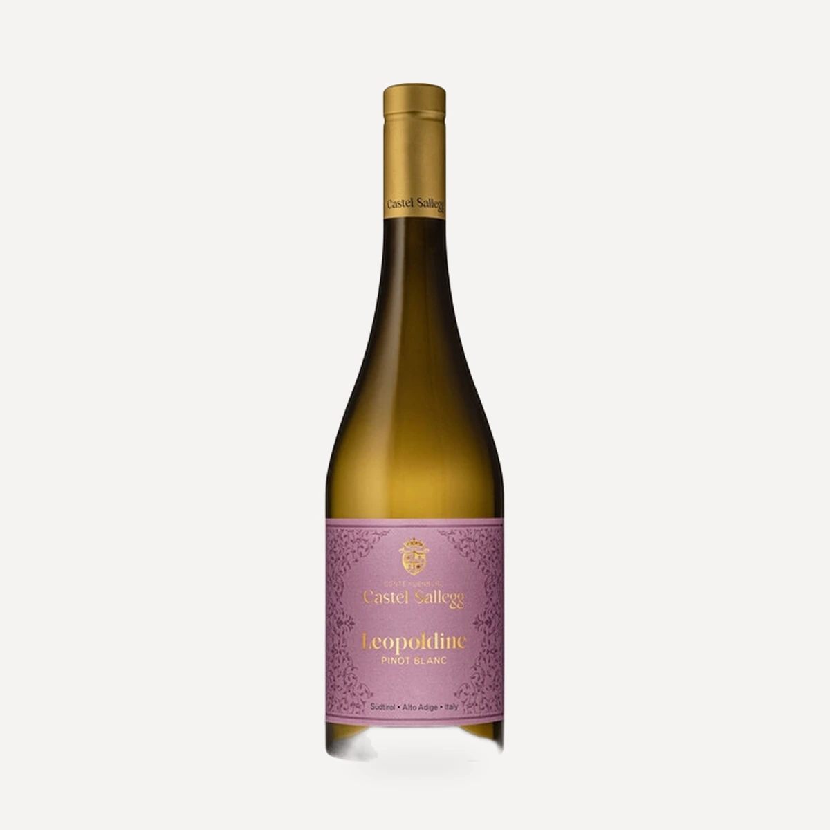 Leopoldine Pinot Blanc Alto Adige DOC wine — Castel Sallegg winery — Dionysus