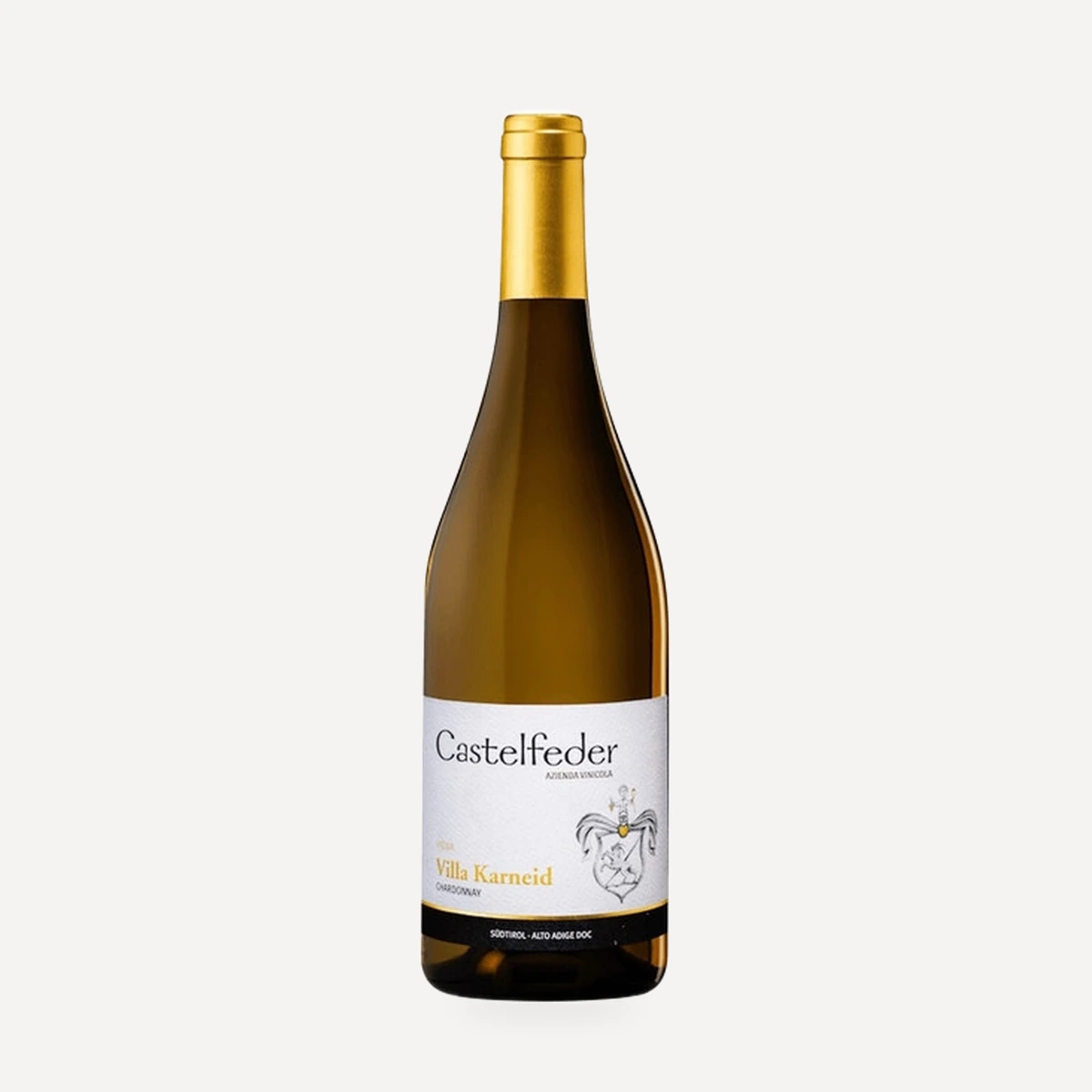 Chardonnay Vigna Villa Karneid Alto Adige DOC wine — Castelfeder winery — Dionysus