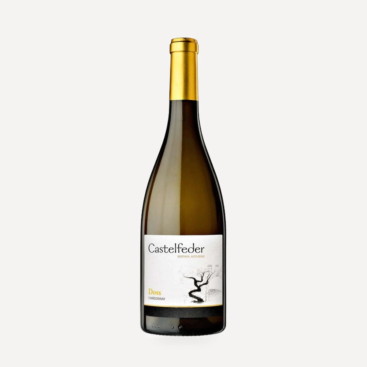 Doss Chardonnay Alto Adige DOC wine — Castelfeder winery — Dionysus