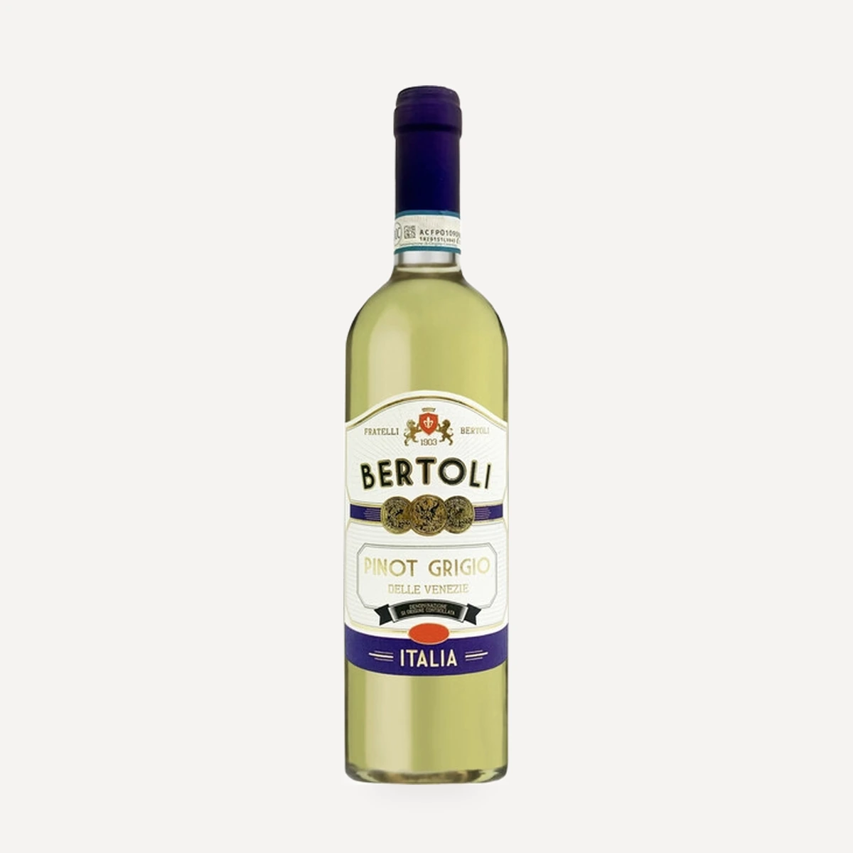 Bertoli Pinot Grigio delle Venezie DOC wine — Castellani winery — Dionysus