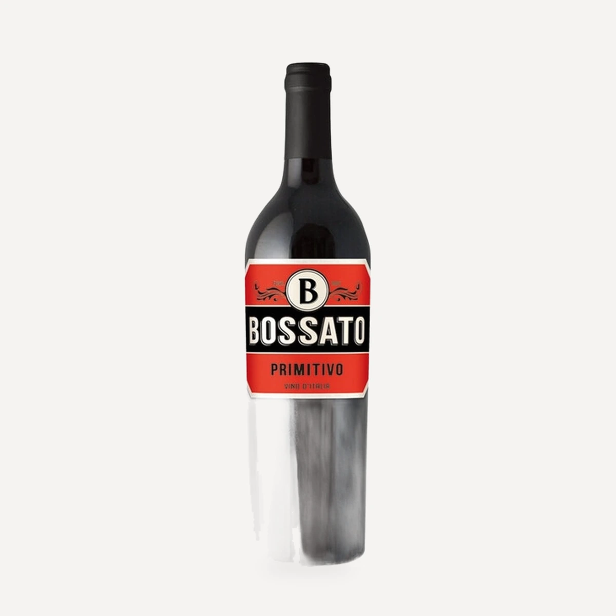 Bossato Primitivo wine — Castellani winery — Dionysus