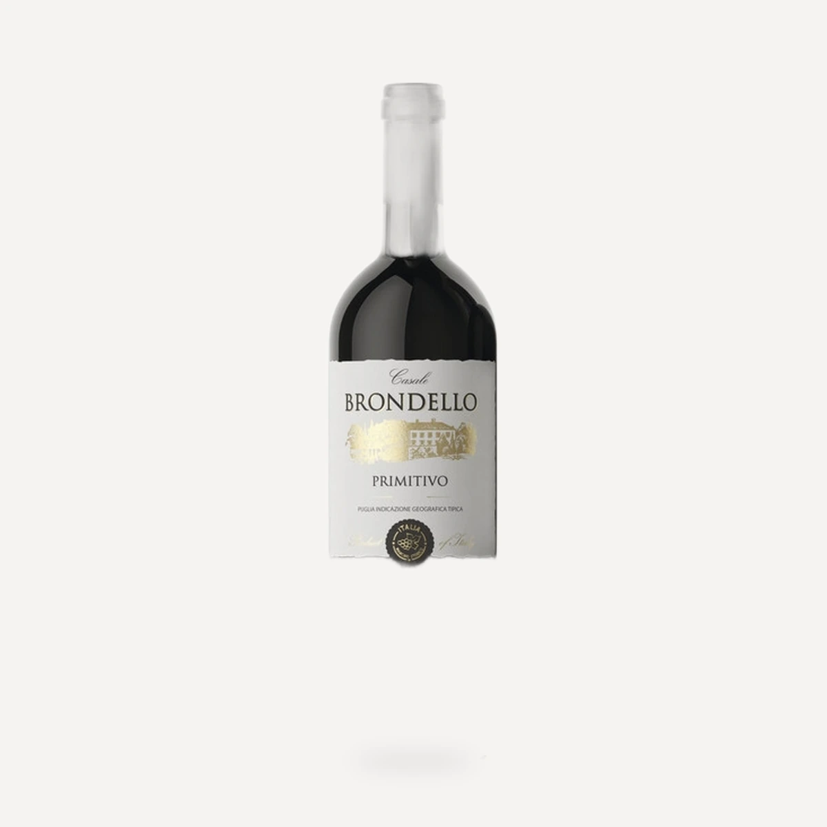 Casale Brondello Primitivo Puglia IGT wine — Castellani winery — Dionysus