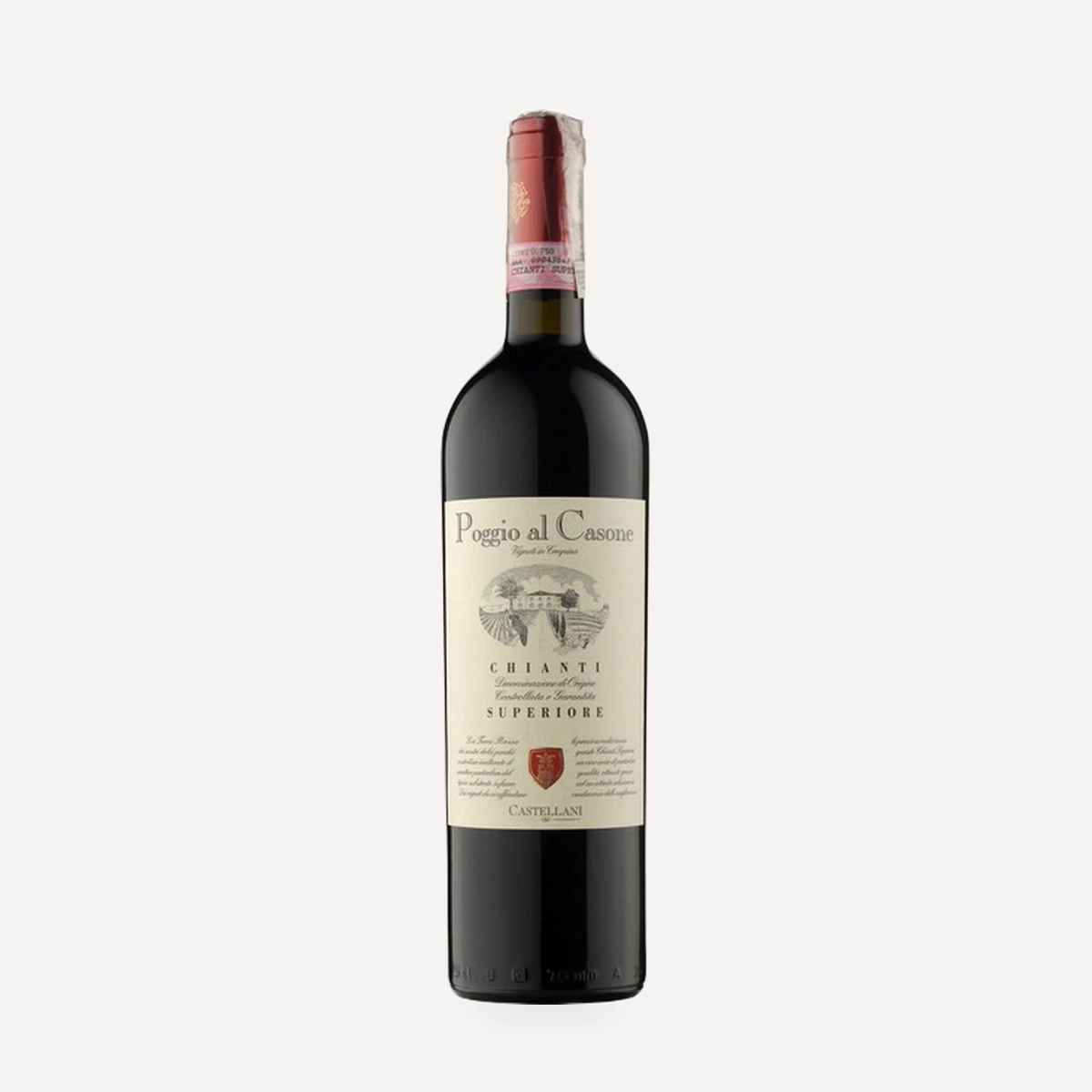 Chianti Superiore DOCG wine — Castellani winery — Dionysus