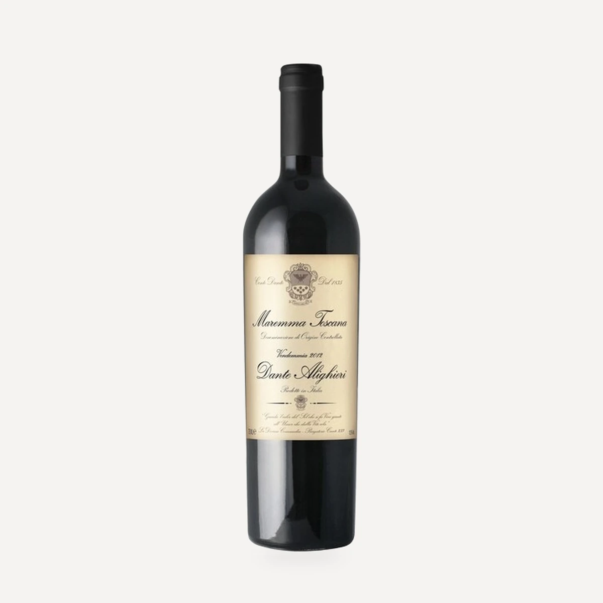 Dante Alighieri Maremma Toscana DOC wine — Castellani winery — Dionysus