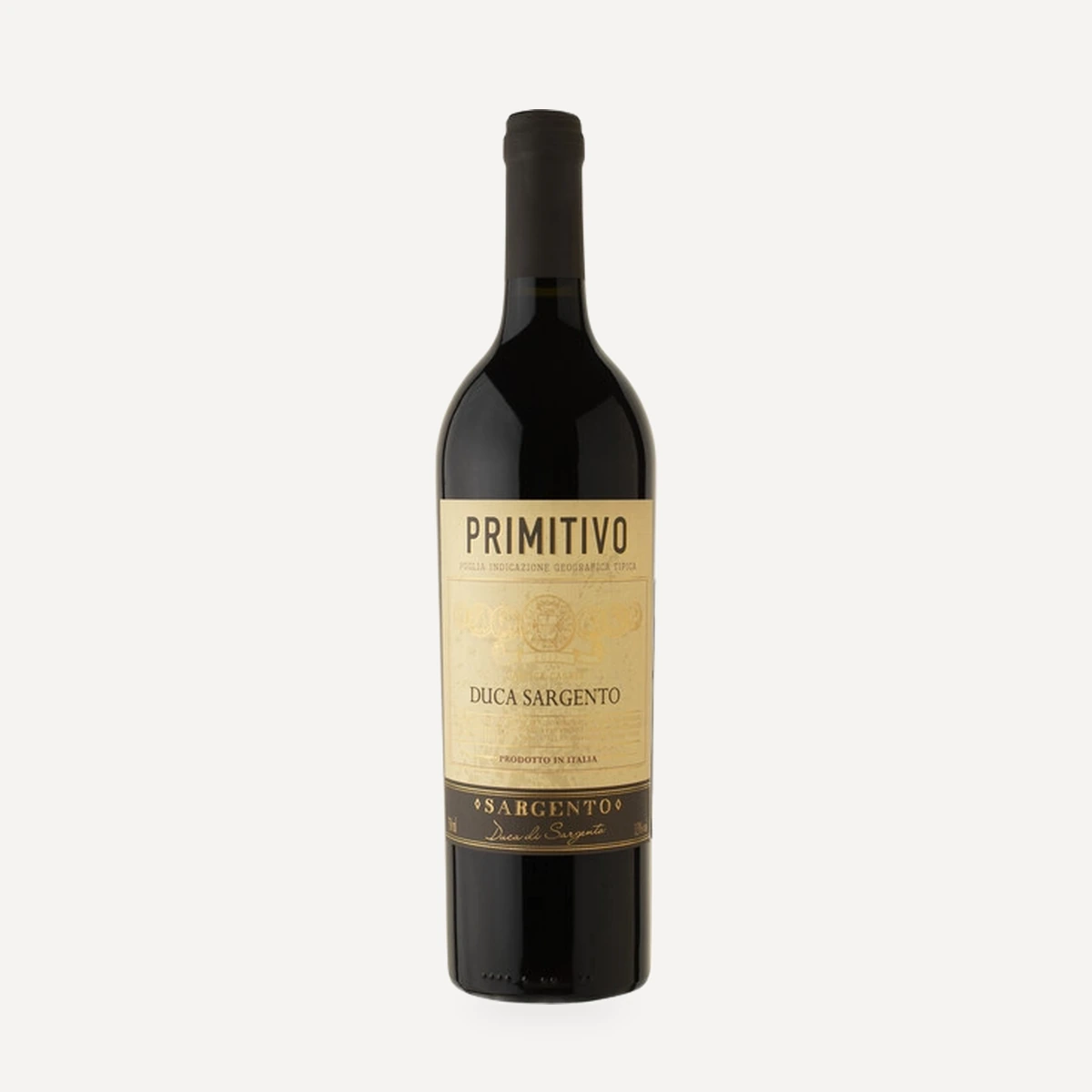 Duca Sargento Primitivo Puglia IGT wine — Castellani winery — Dionysus