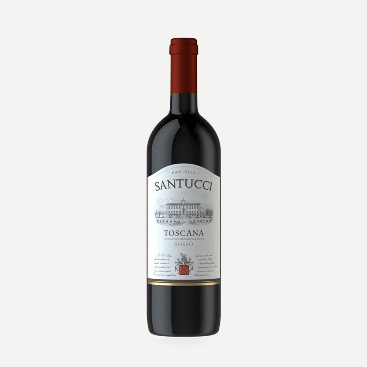Famiglia Santucci Toscana Rosso IGT wine — Castellani winery — Dionysus