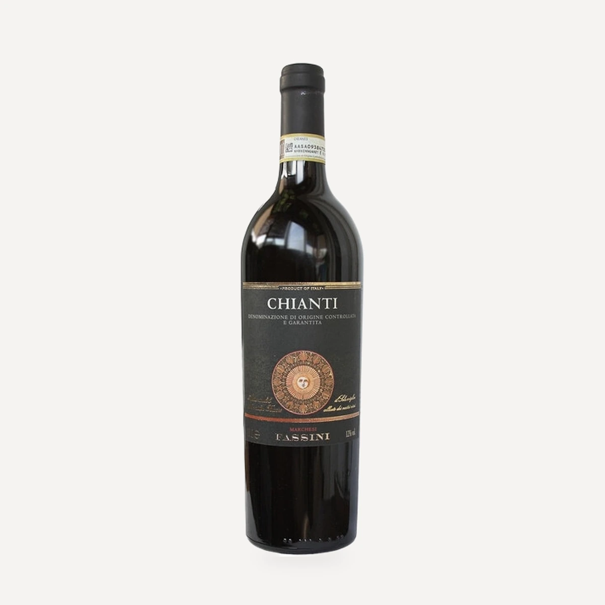 Fassini Chianti DOCG wine — Castellani winery — Dionysus