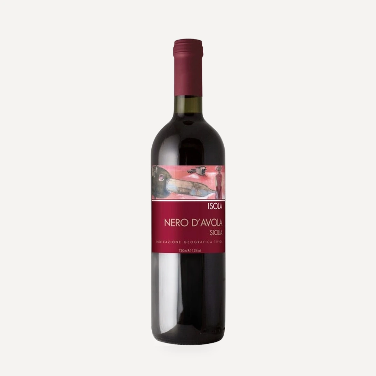 Isola Nero d'Avola Sicilia IGT wine — Castellani winery — Dionysus