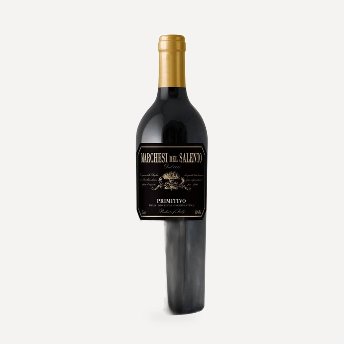 Marchesi Del Salento Primitivo Puglia IGT wine — Castellani winery — Dionysus