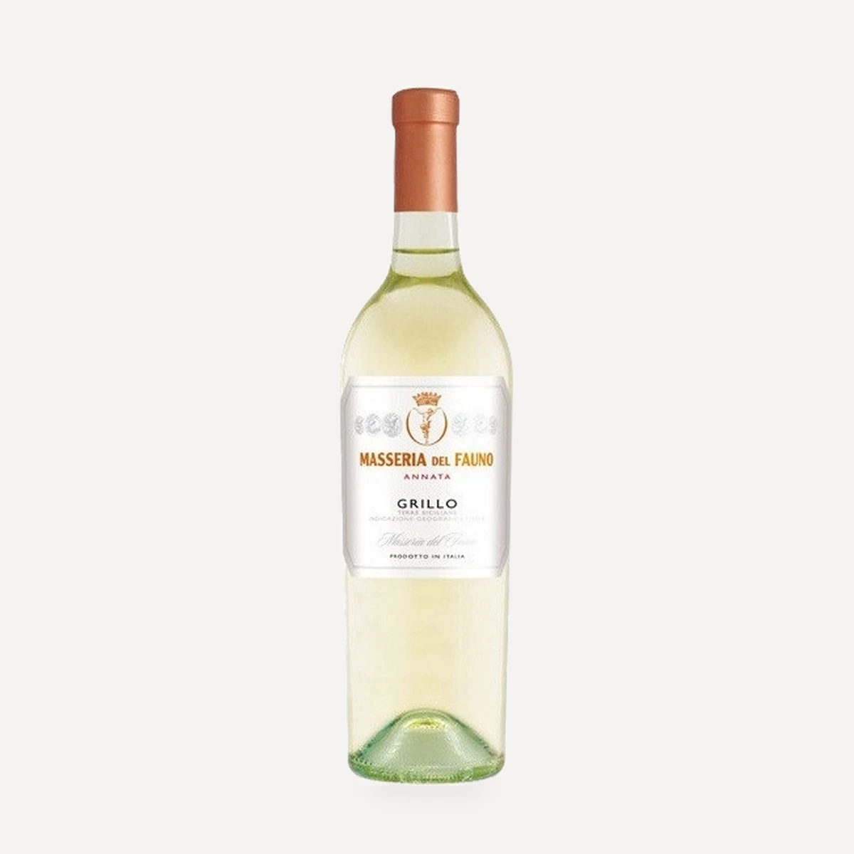 Masseria del Fauno Grillo Terre Siciliane IGT wine — Castellani winery — Dionysus