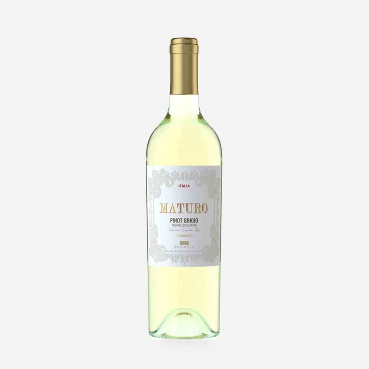 Maturo Pinot Grigio Terre Siciliane IGT wine — Castellani winery — Dionysus