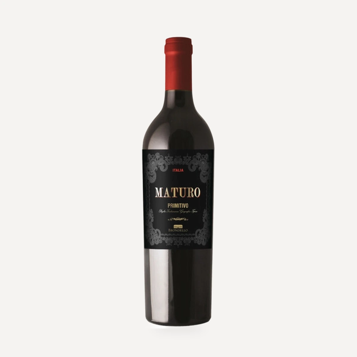 Maturo Primitivo Puglia IGT wine — Castellani winery — Dionysus