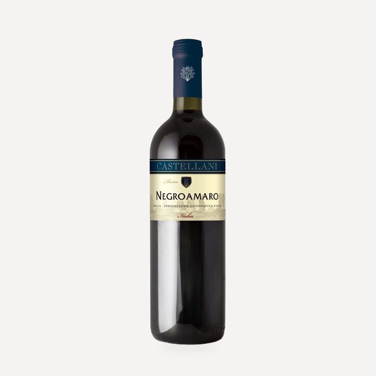Negroamaro Puglia IGT wine — Castellani winery — Dionysus