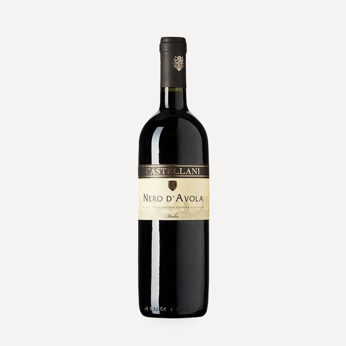 Nero d'Avola Terre Siciliane IGT wine — Castellani winery — Dionysus