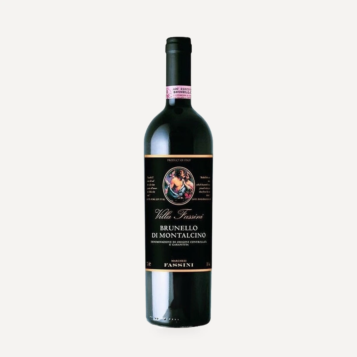 Villa Fassini Brunello di Montalcino DOCG wine — Castellani winery — Dionysus