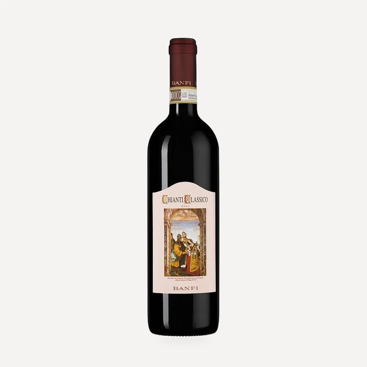 Banfi Chianti Classico DOCG wine — Castello Banfi winery — Dionysus