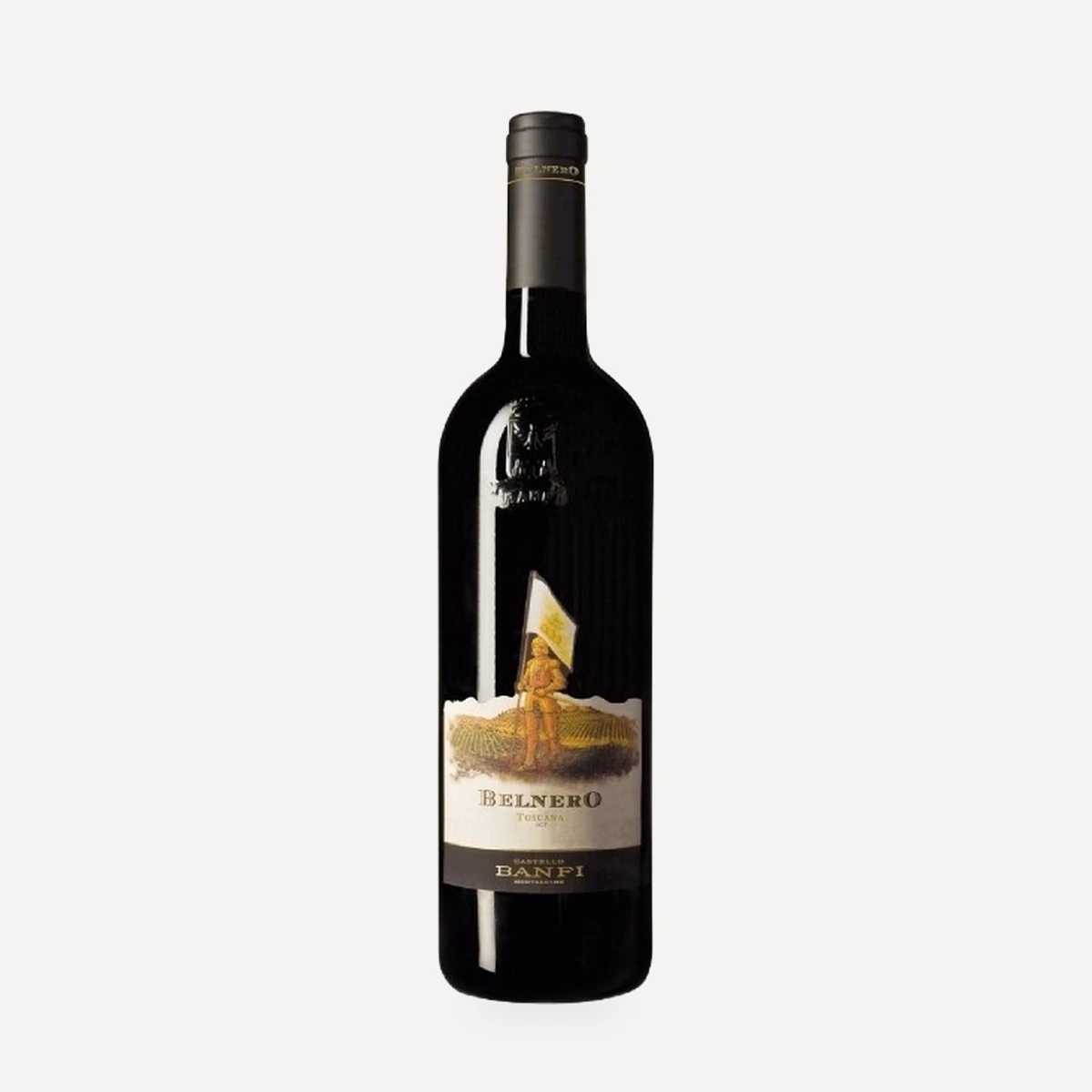 Belnero Toscana IGT wine — Castello Banfi winery — Dionysus