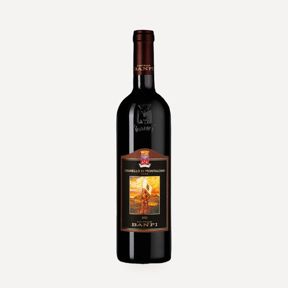 Castello Banfi Brunello di Montalcino DOCG wine — Castello Banfi winery — Dionysus