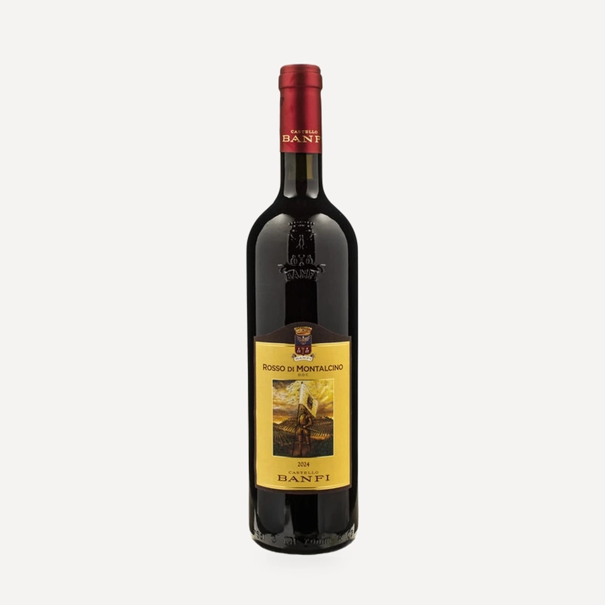 Castello Banfi Rosso di Montalcino DOC wine — Castello Banfi winery — Dionysus