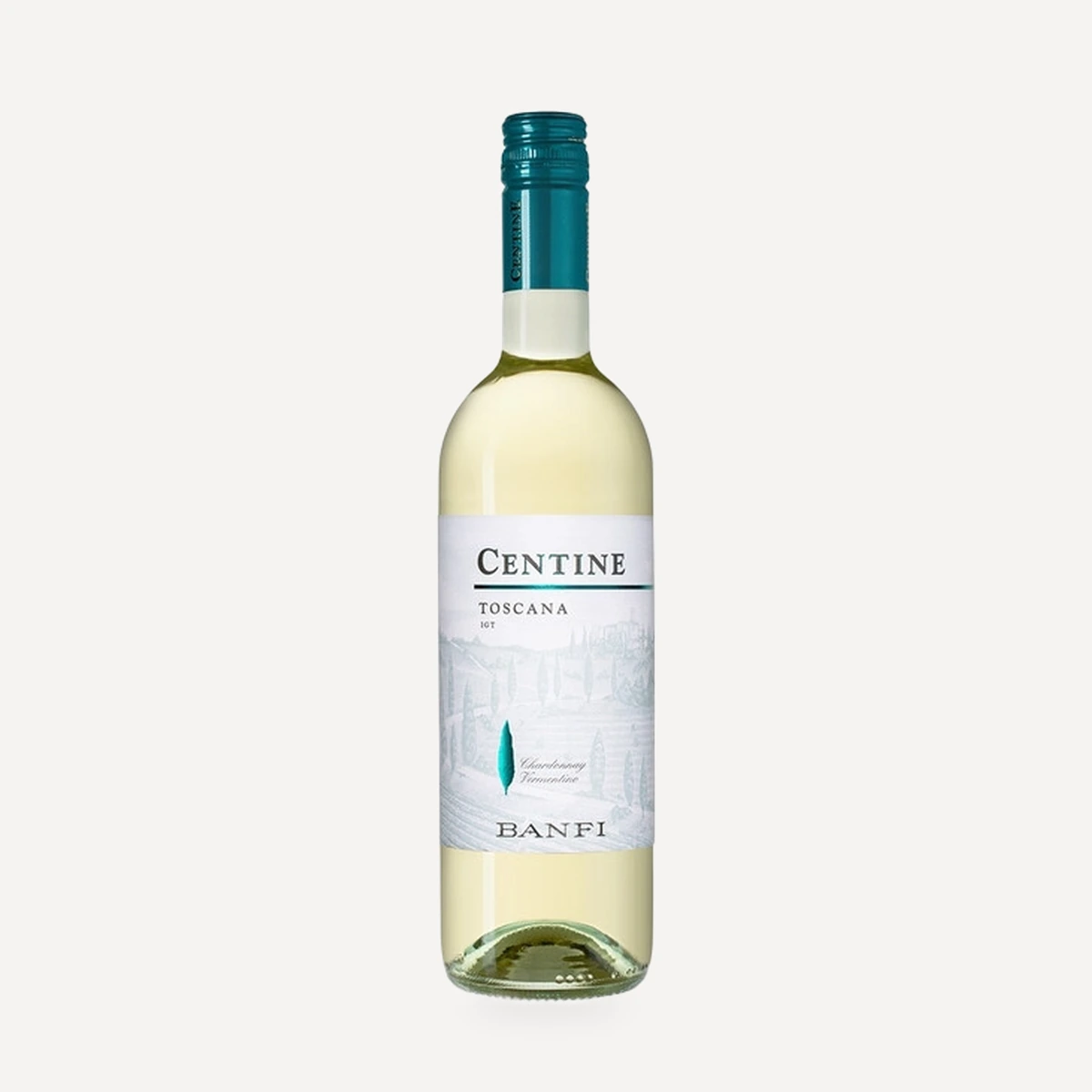 Centine Bianco Toscana IGT wine — Castello Banfi winery — Dionysus
