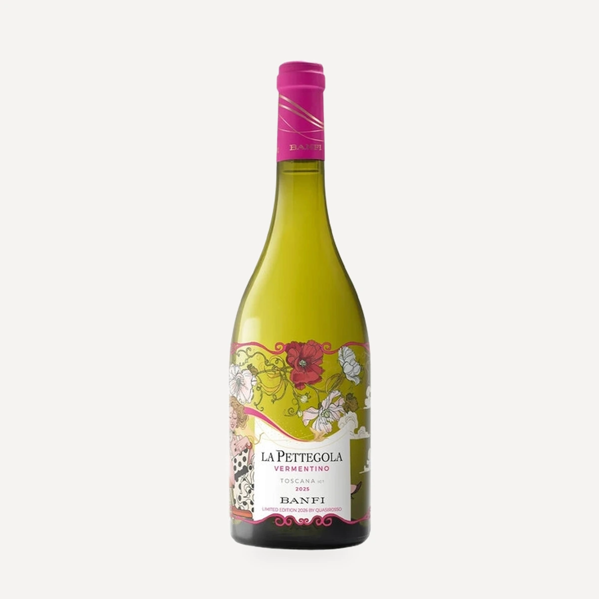 La Pettegola Toscana IGT wine — Castello Banfi winery — Dionysus