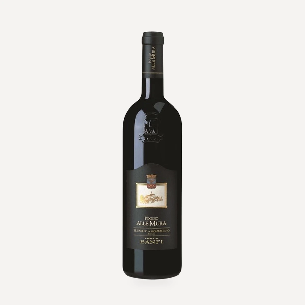 Poggio alle Mura Brunello di Montalcino DOCG wine — Castello Banfi winery — Dionysus